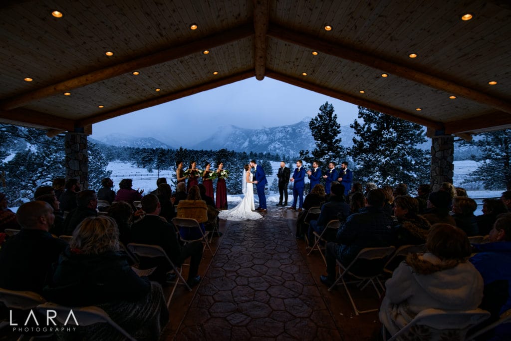 Black Canyon Inn Wedding Winter