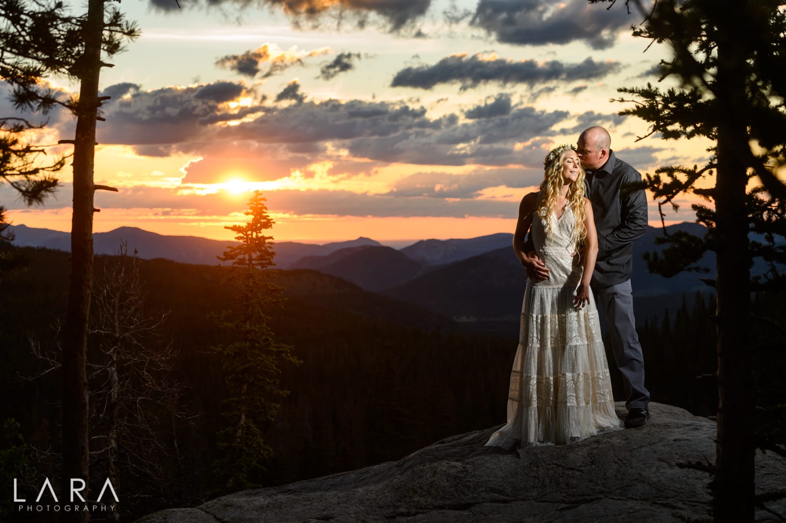 Danielle & Will – Rocky Mountain National Park Sunrise Elopement