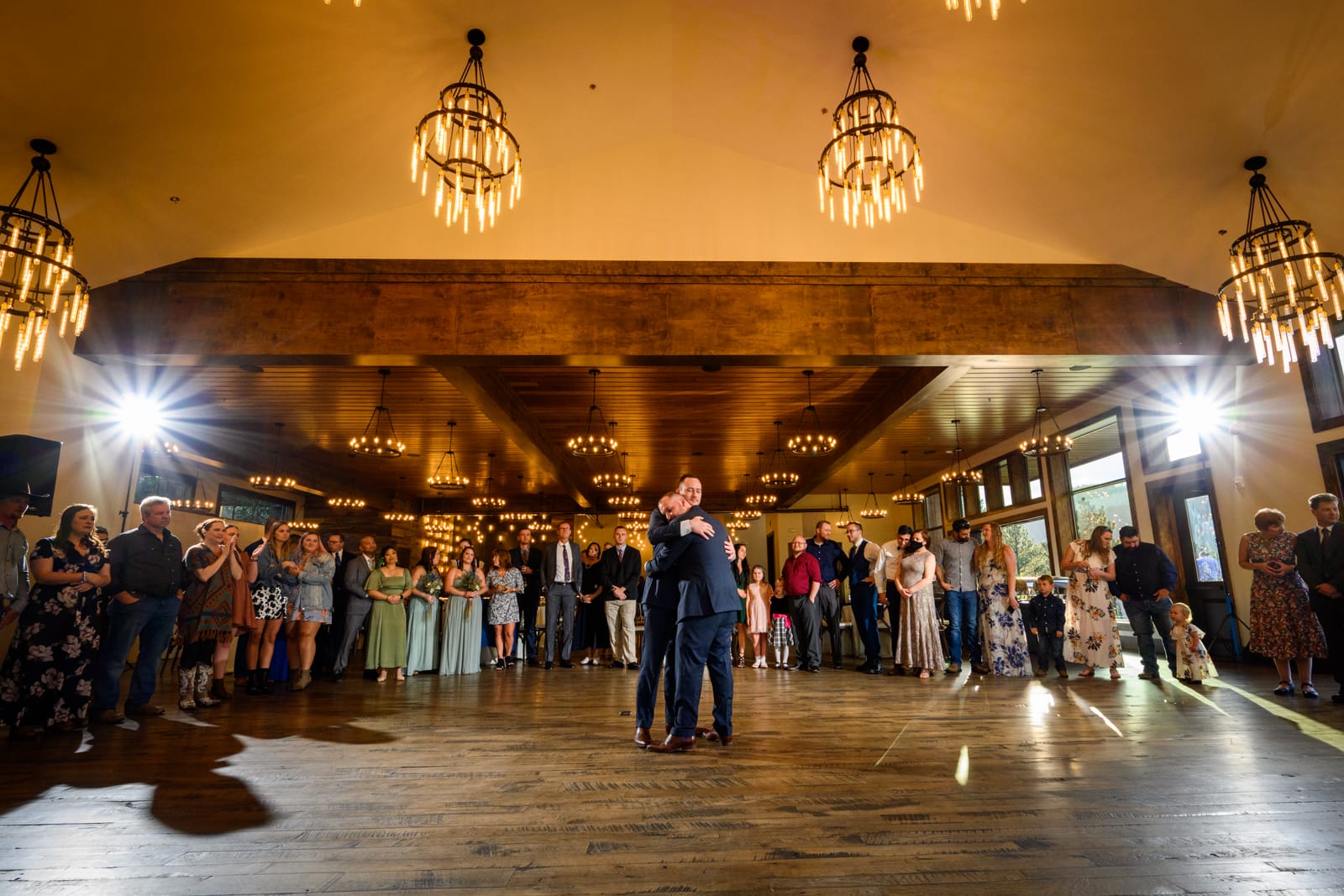 The Grooms' First Dance