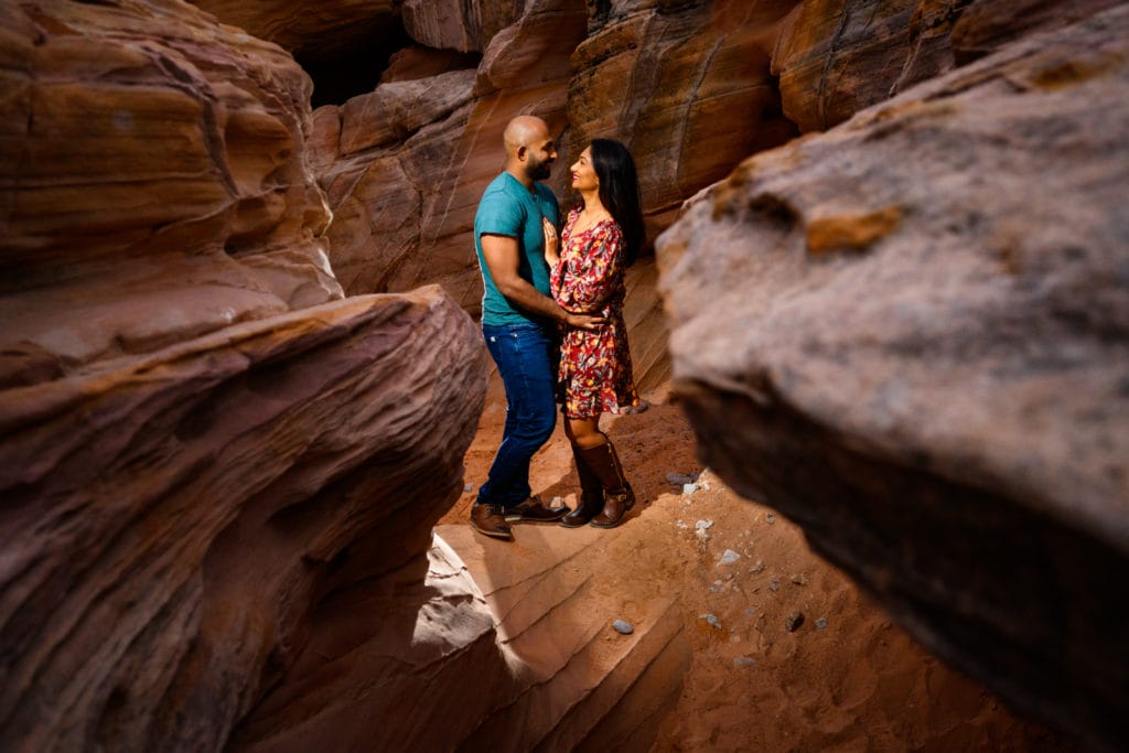 valley of fire engagement session
